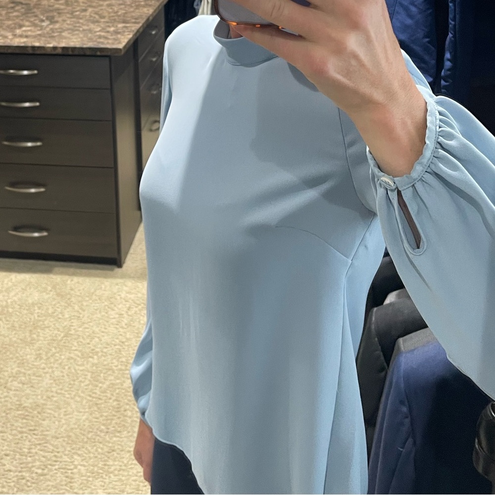 Babaton Sky Blue Blouse XS